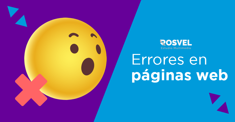 Errores en páginas web